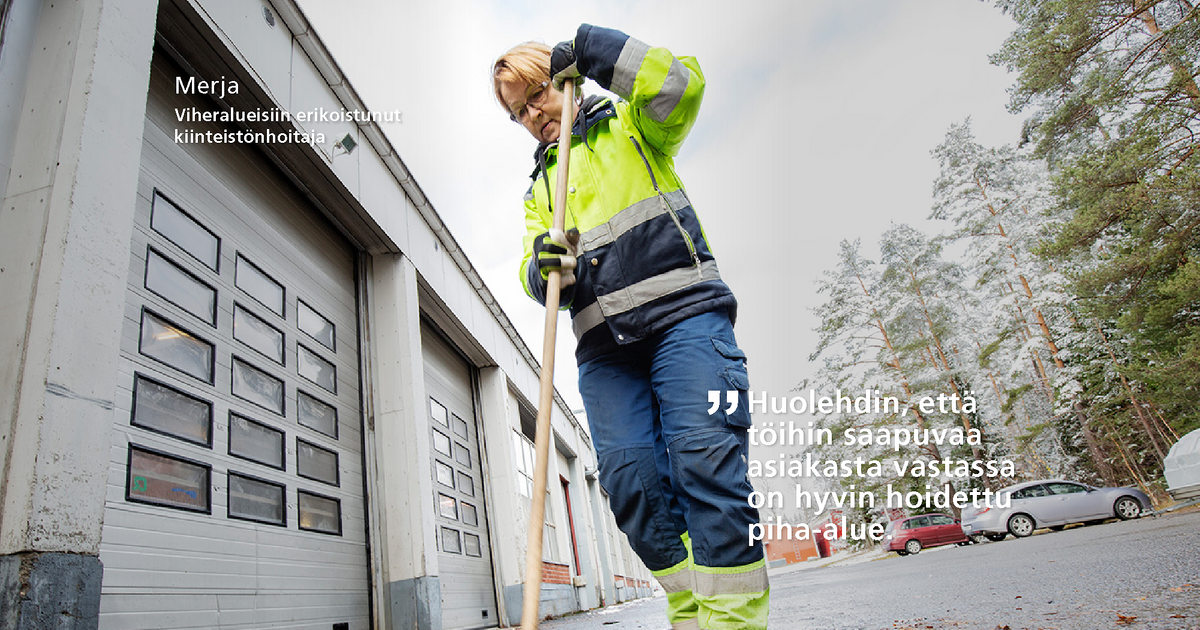 Vaihtelevia säitä, pysyvää palvelua