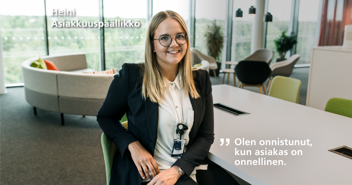 Matkalla asiakkuusjohtajaksi
