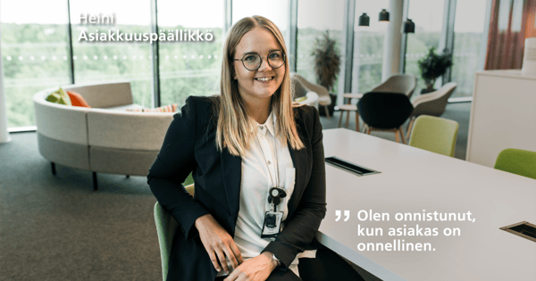 Matkalla asiakkuusjohtajaksi