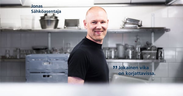 ”Jokainen vika on korjattavissa”