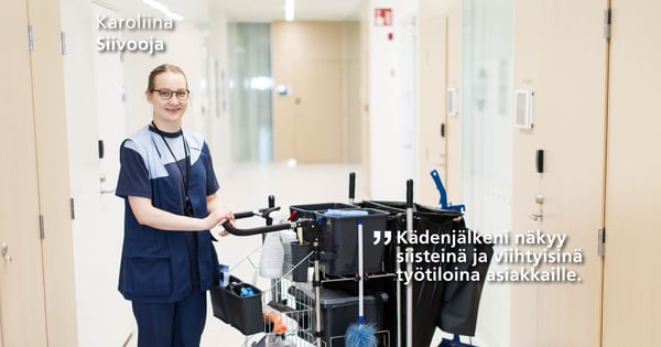 ”Oma-aloitteisuus on työssäni tärkeää”