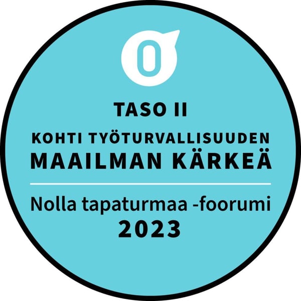 ISS on matkalla kohti työturvallisuuden maailman kärkeä